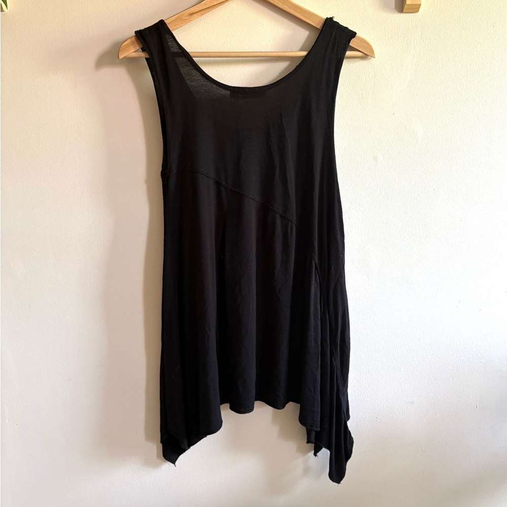 Caty Lesca Paris Avant-Garde Black Tank – Size 3 (Fits S–L) - Picture 4 of 4